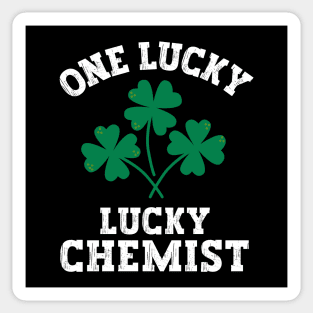 One lucky chemist Sticker